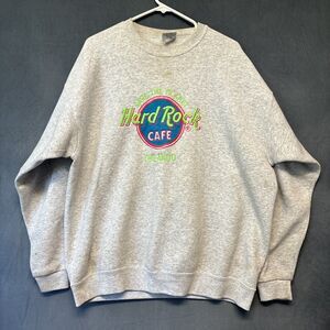 VTG 90s Hard Rock Cafe Orlando Sweatshirt Crewneck Save The Planet Size Large
